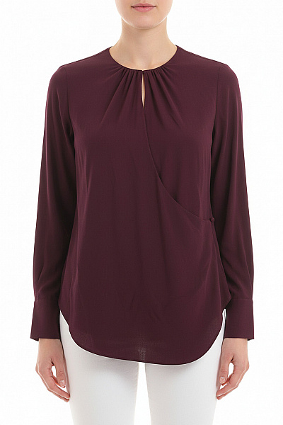 MANGO Halenka Fialová Second Hand Vel. L