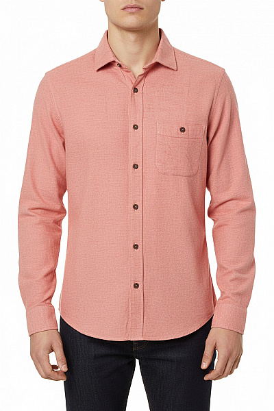 MANGO Pánská Košile Červená Vel. M