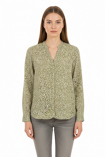 Marc O´Polo Vzorovaná Dámská Košile Zelená Vel. 34