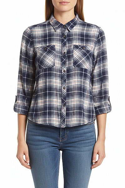 Abercrombie&Fitch Dámská Košile Modrá Vel. L