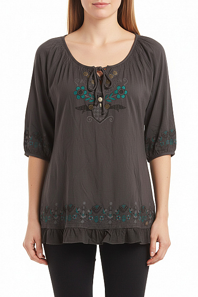 Street One Halenka Šedá Second Hand Vel. 42