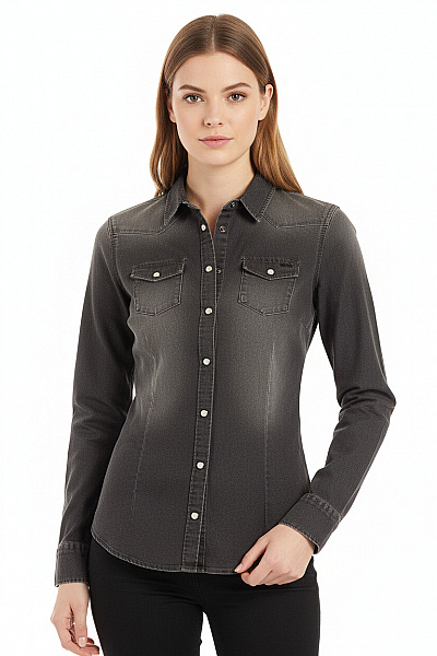 Dámská Košile Černá McGregor Vel. 36