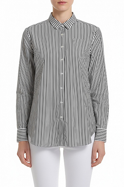 Vzorovaná Dámská Košile Černobílá COMMA Vel. 36