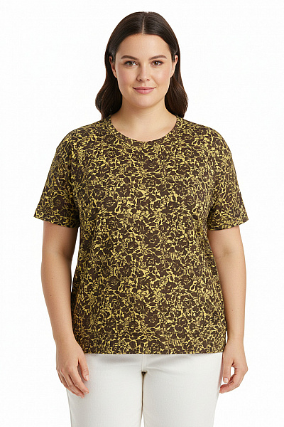 Vzorovaná  Halenka Barevná Next Second Hand Vel. 48