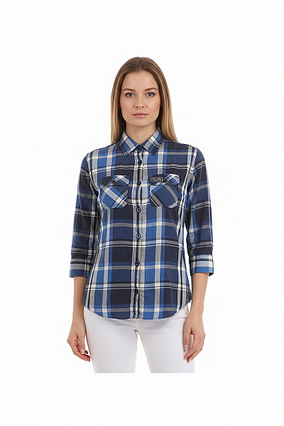 SUPERDRY Dámská Košile Modrá Vel. M