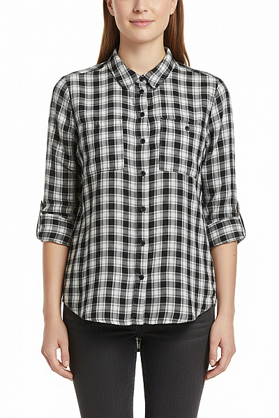 Next Kostkovaná Dámská Košile Černobílá Vel. 40