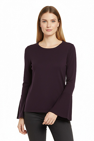 Pletená Halenka Modrá RICH&ROYAL Vel. S