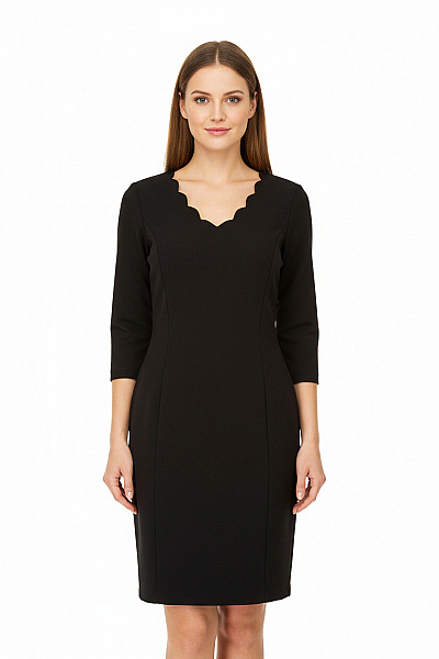 S.OLIVER Šaty Černé Second Hand Vel. 40