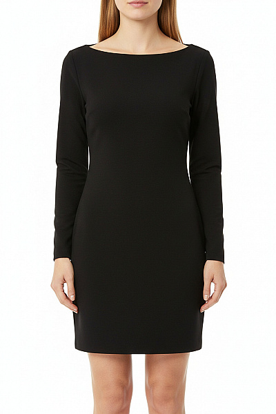 Pouzdrové šaty  Šaty Černé DIANE Von FURSTEBERG