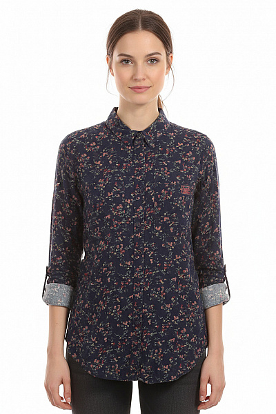 SUPERDRY Dámská Košile Modrá Second Hand Vel. S