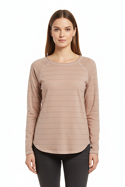 Next Dámské Tričko S Potiskem Béžové Vel. 40