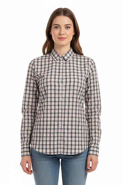 Kostkovaná Dámská Košile Barevná Marc O´Polo Vel. 38