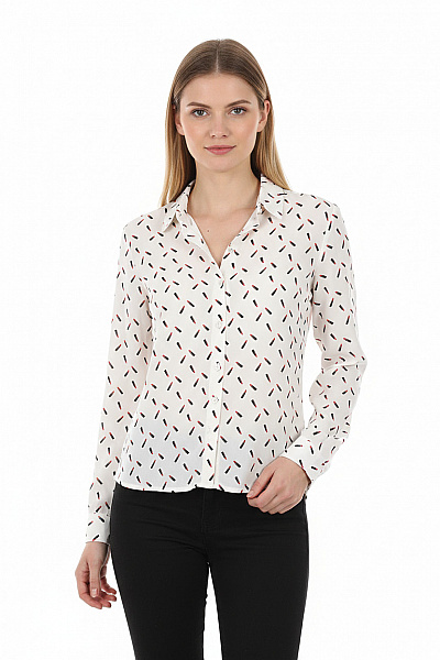 Dámská Košile Bílá MANGO Vel. S