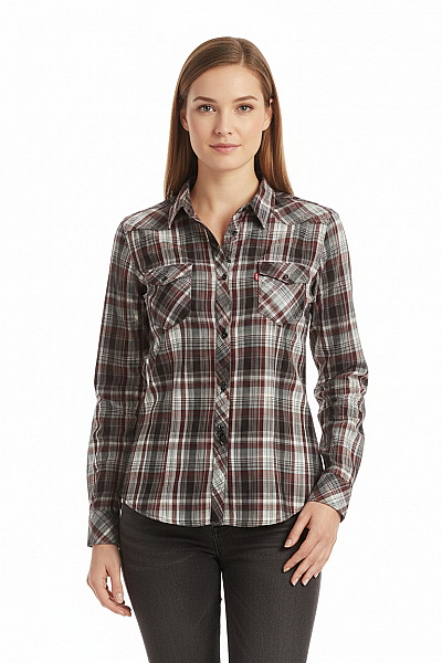 LEVIS Dámská Košile Barevná Second Hand Vel. M