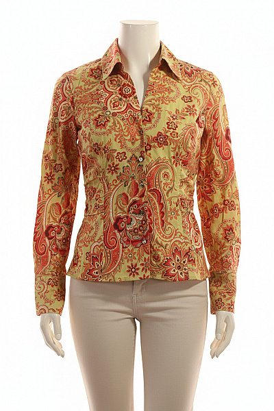 Vzorovaná Dámská Košile Barevná