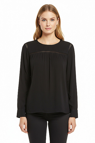  Halenka Jednobarevná Černá Ichi Vel. 38