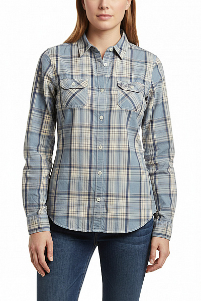 SUPERDRY Dámská Košile Modrá Vel. L