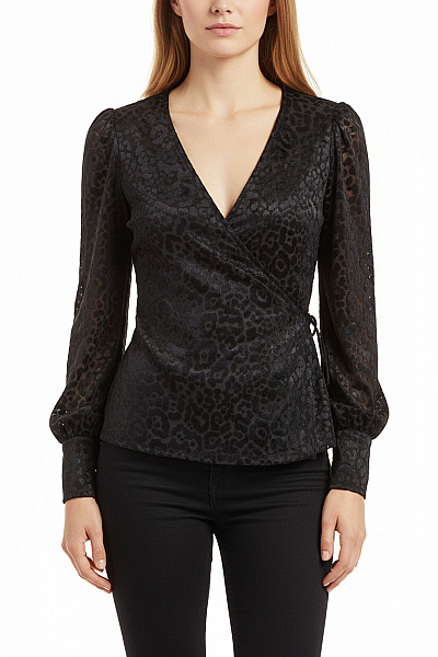 Vzorovaná  Halenka Černá Next Vel. 42