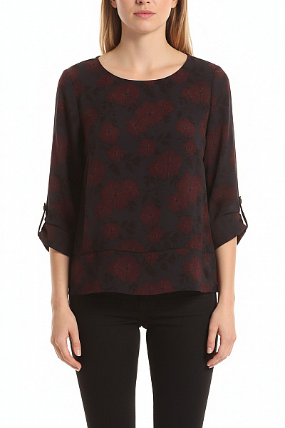 Soyaconcept Vzorovaná  Halenka Barevná Second hand Vel. M