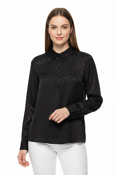  Halenka Jednobarevná Černá Vel. 38