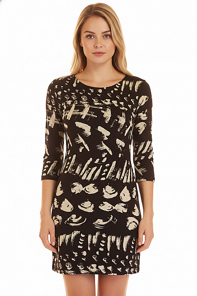 Dámské Tričko S Potiskem Černobílé Next