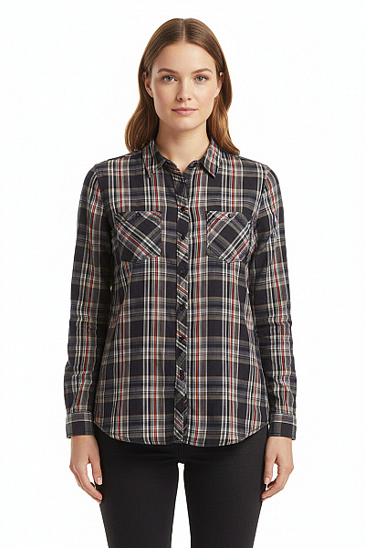 Pepe Jeans Kostkovaná Dámská Košile Barevná Vel. L
