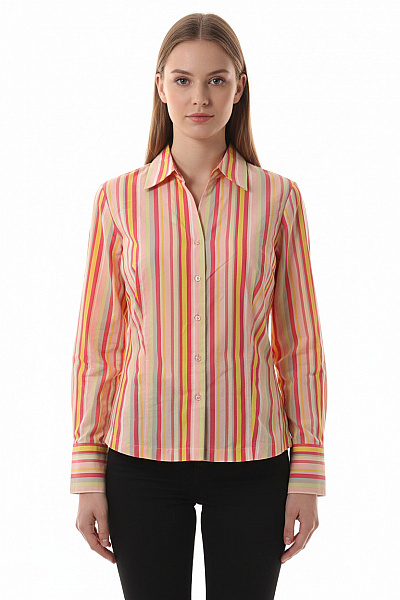 GERRY WEBER Vzorovaná Dámská Košile Barevná Second Hand Vel. 36