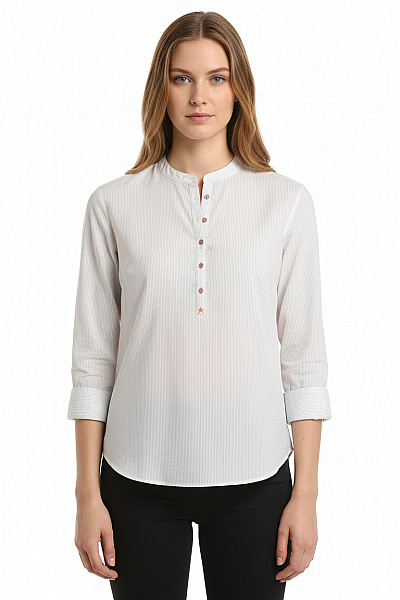 Halenka Černobílá Rue De Femme Vel. L