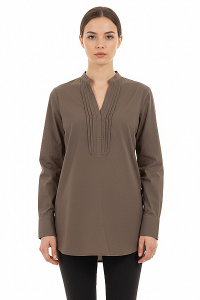  Halenka Jednobarevná Šedá MANGO Vel. S