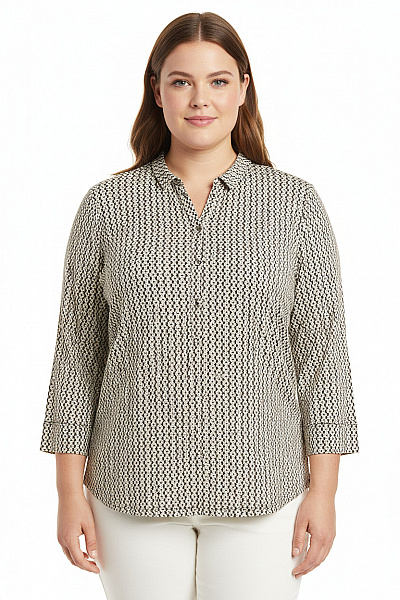 Marc O´Polo Halenka Černobílá Vel. XL