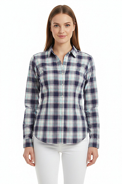 TOMMY HILFIGER Dámská Košile Modrá