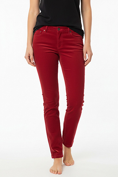 Dámské Kalhoty Červené TOMMY HILFIGER Second Hand