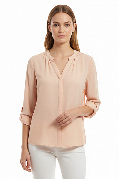 SELECTED Společenská Dámská Košile Růžová Vel. 36