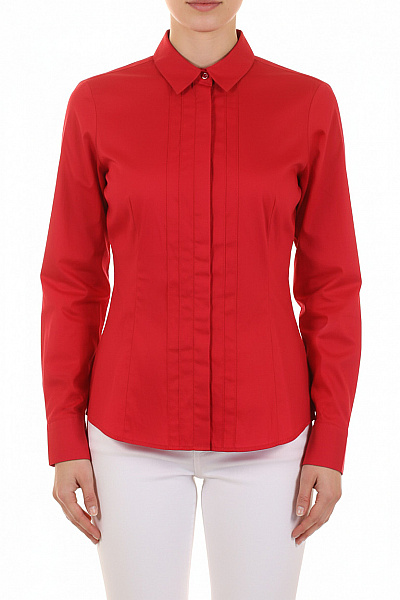 COMMA Společenská Dámská Košile Červená Vel. 40