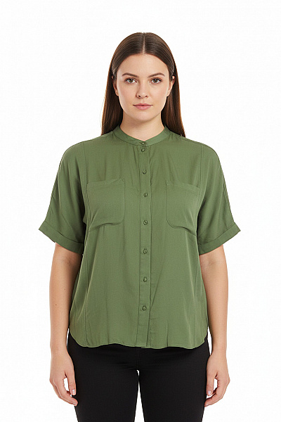 Letní Dámská Košile Zelená SELECTED