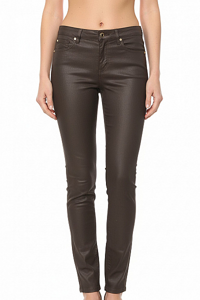 MANGO Dámské Kalhoty Khaki Second Hand Vel. 38