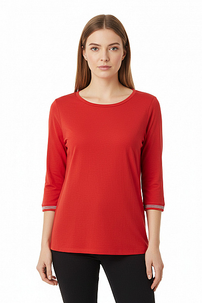 Steffen Schraut Dámské Tričko Červené Vel. M