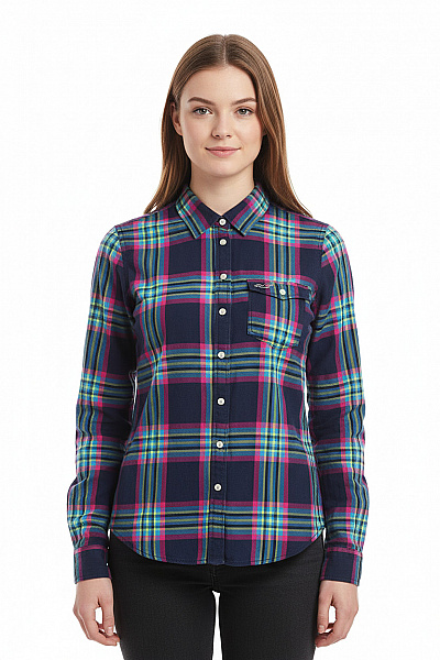 Dámská Košile Barevná Hollister Vel. #M