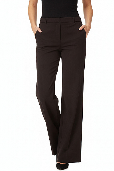 Dámské Kalhoty Černé MANGO Second Hand Vel. 34