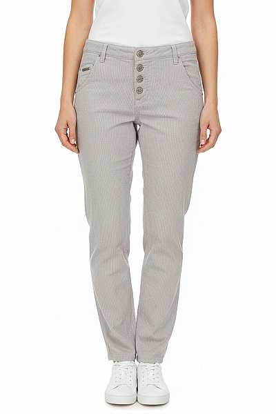 Dámské Kalhoty Rovné Šedé Vel. 36