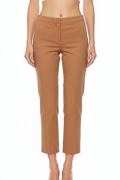 Tiger Of Sweden Dámské Kalhoty Rovné Hnědé Vel. 36