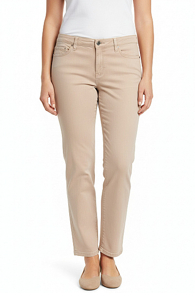 Dámské Kalhoty Rovné Béžové BRAX Vel. 44