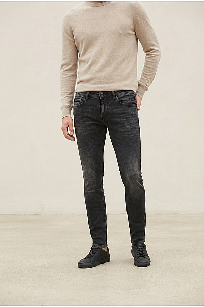 Dámské úzké Šedé Pepe Jeans Second Hand Vel. 26/30