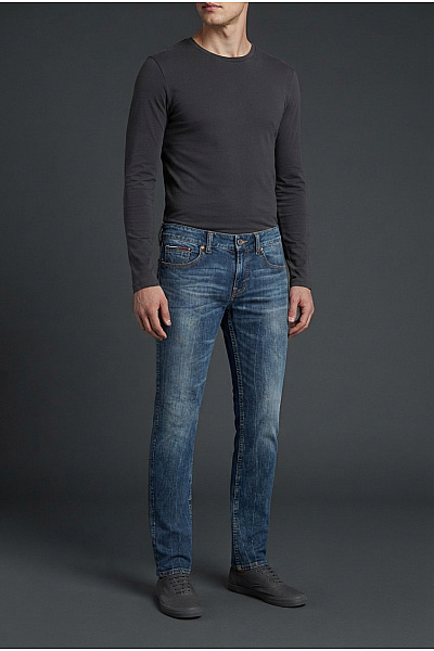 Boyfriend Dámské Džíny Modré TOMMY HILFIGER Vel. 28/32