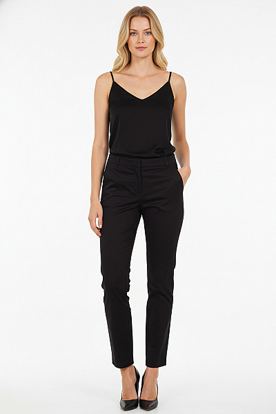 Dámské Kalhoty Modré MANGO Vel. 36