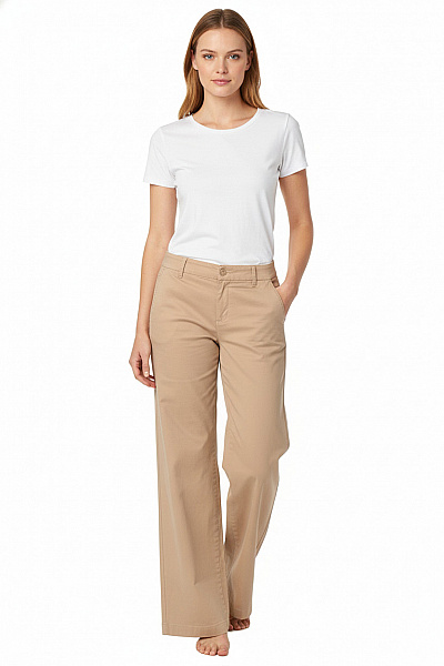 Dámské Kalhoty Béžové BRAX Second Hand Vel. 40