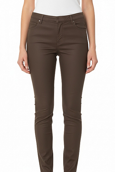 OBJECT Dámské Kalhoty Khaki Second Hand Vel. 36