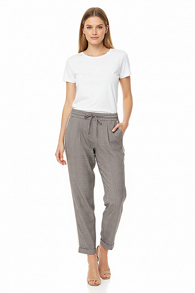 Dámské Chino Kalhoty Šedé Second Hand Vel. 36