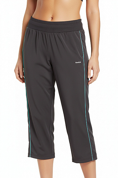 Reebok Sportovní Dámské Kalhoty Šedé Second Hand Vel. M