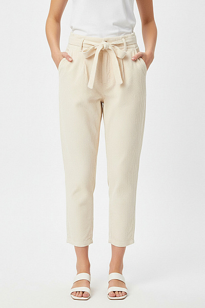 Teplé Dámské Kalhoty Bílé Abercrombie&Fitch Vel. 27